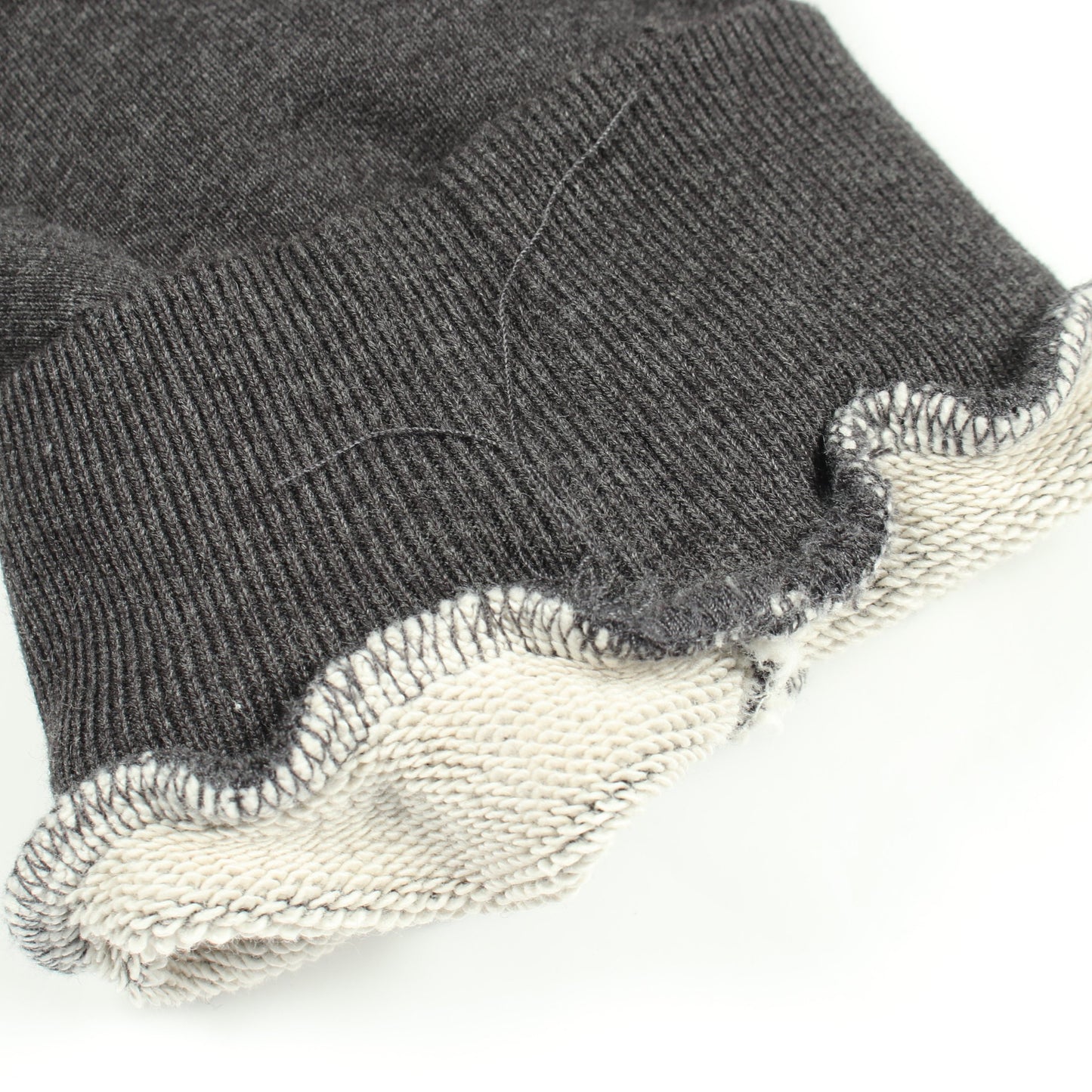 TAPE TYPE RIPPED POCKET HOODIE ダメージ加工 プルオーバーパーカー コットン ダークグレー バレンシアガ トップス BALENCIAGA