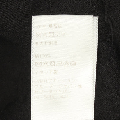 トリオンフ チェーン柄 長袖 シャツ シルク ブラック セリーヌ トップス CELINE