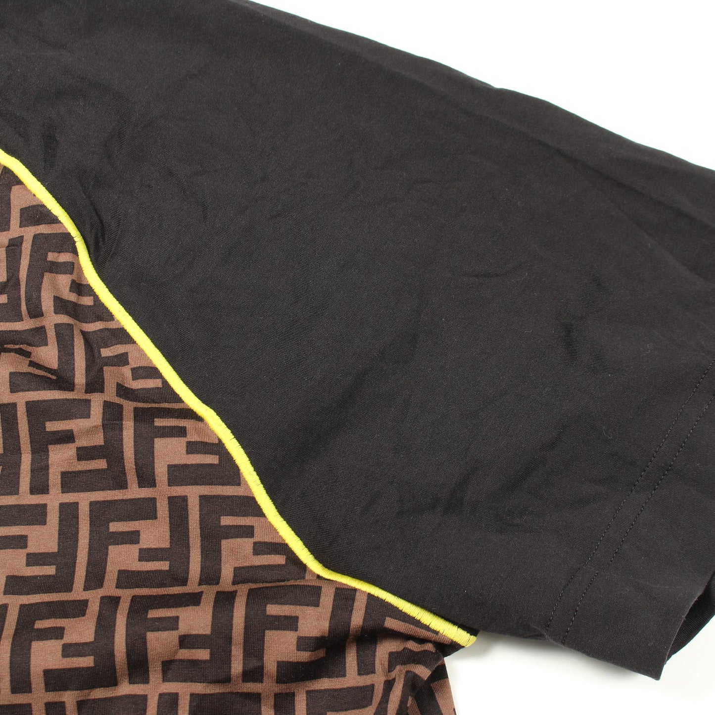 ズッカ クルーネック 半袖Tシャツ コットン マルチカラー フェンディ トップス FENDI