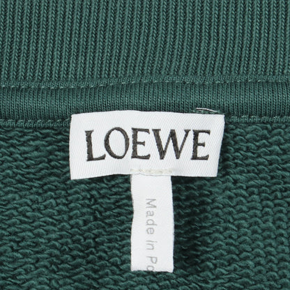 アナグラム エンブロイダリー スウェットシャツ コットン ダークグリーン ロエベ トップス LOEWE