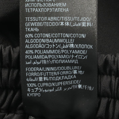テクニカルファイユミニマルトラッカーバギーパンツ イージーパンツ コットン ブラック バレンシアガ ボトムス BALENCIAGA