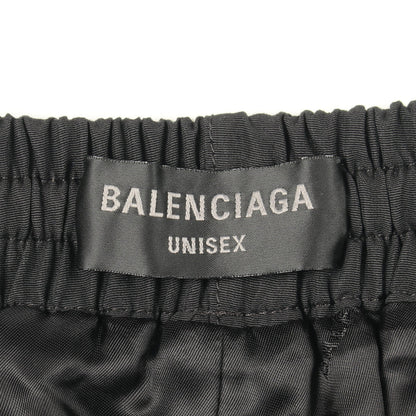 テクニカルファイユミニマルトラッカーバギーパンツ イージーパンツ コットン ブラック バレンシアガ ボトムス BALENCIAGA