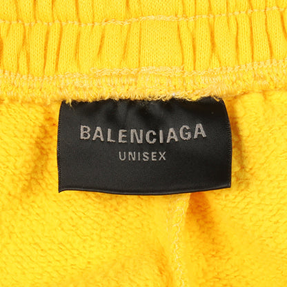 BALENCIAGA × Scholl スウェットバギーロングパンツ スウェットパンツ コットン イエロー バレンシアガ ボトムス BALENCIAGA