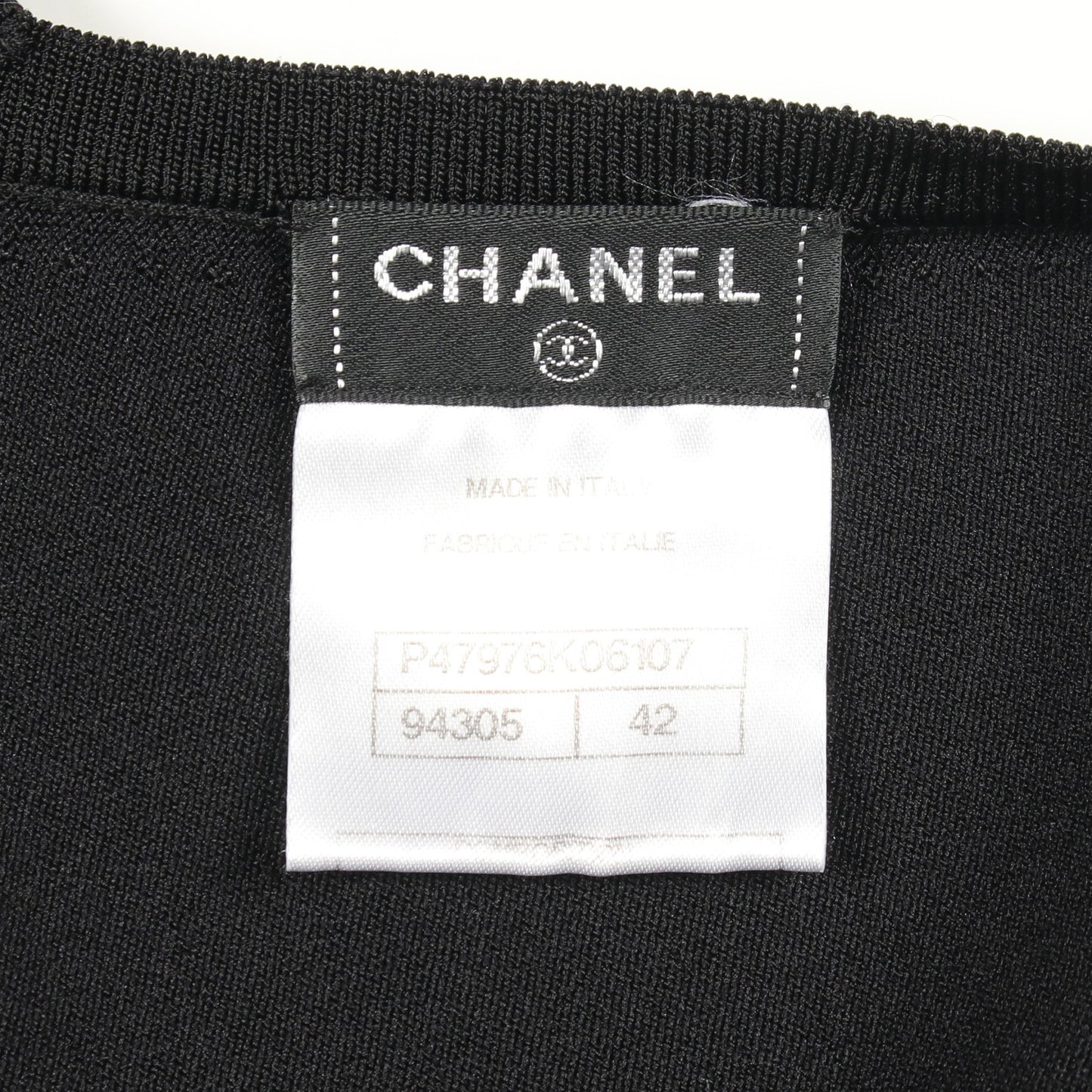 ココマーク ニットワンピース レーヨン ブラック シャネル ワンピース CHANEL
