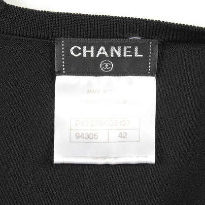 ココマーク ニットワンピース レーヨン ブラック シャネル ワンピース CHANEL