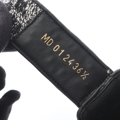 DIORACT ディオールアクト サンダル ツイード ブラック クリスチャンディオール シューズ Christian Dior