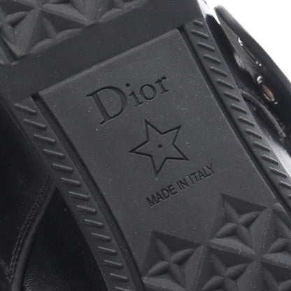 Dior Punk バレリーナ フラットシューズ レザー ブラック クリスチャンディオール シューズ Christian Dior