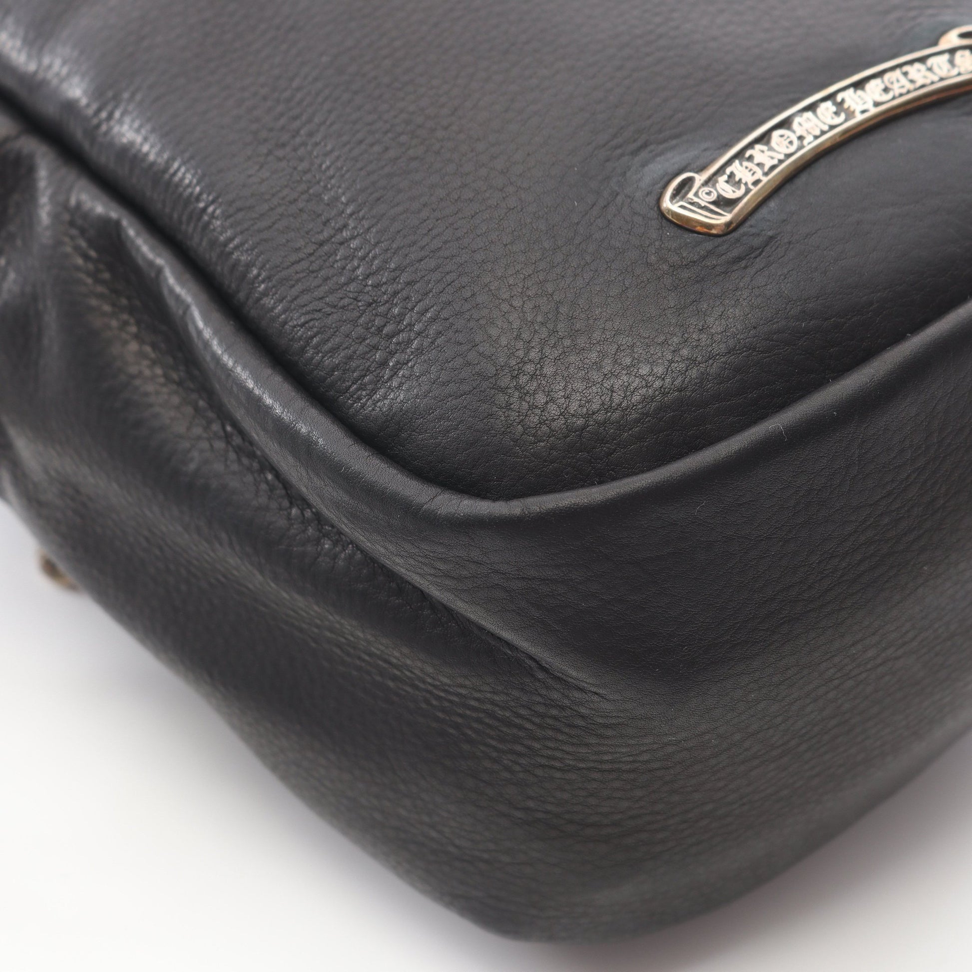 TAKA MINI タカミニ セメタリークロスパッチ ショルダーバッグ レザー SV925 ブラック クロムハーツ バッグ Chrome Hearts