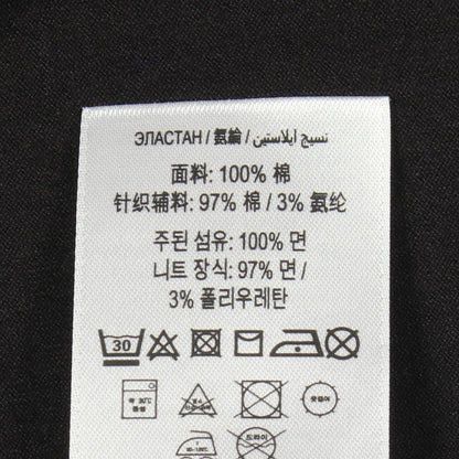 ロゴプリント 半袖Tシャツ コットン ブラック バーバリー トップス BURBERRY