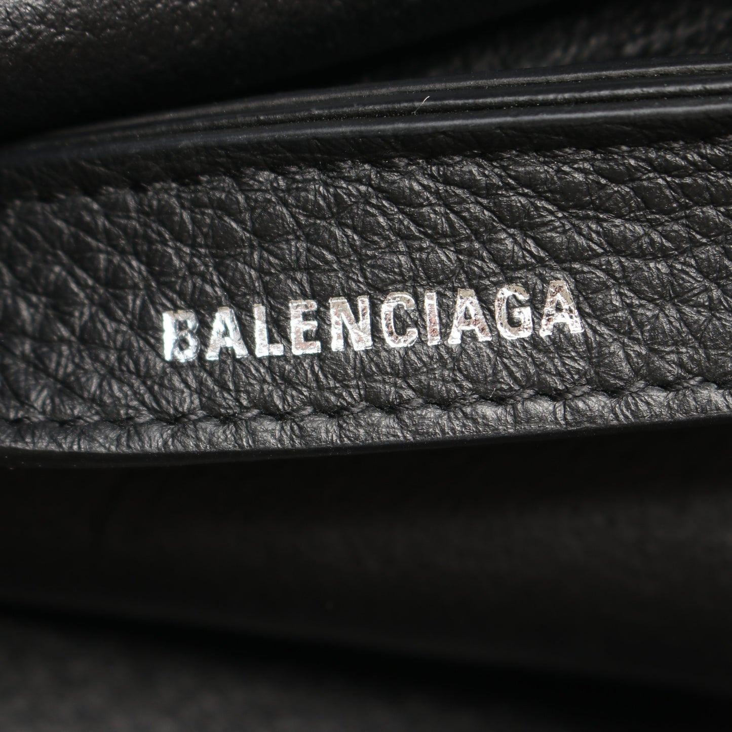エブリデイ トート S ハンドバッグ トートバッグ レザー グレー バレンシアガ バッグ BALENCIAGA