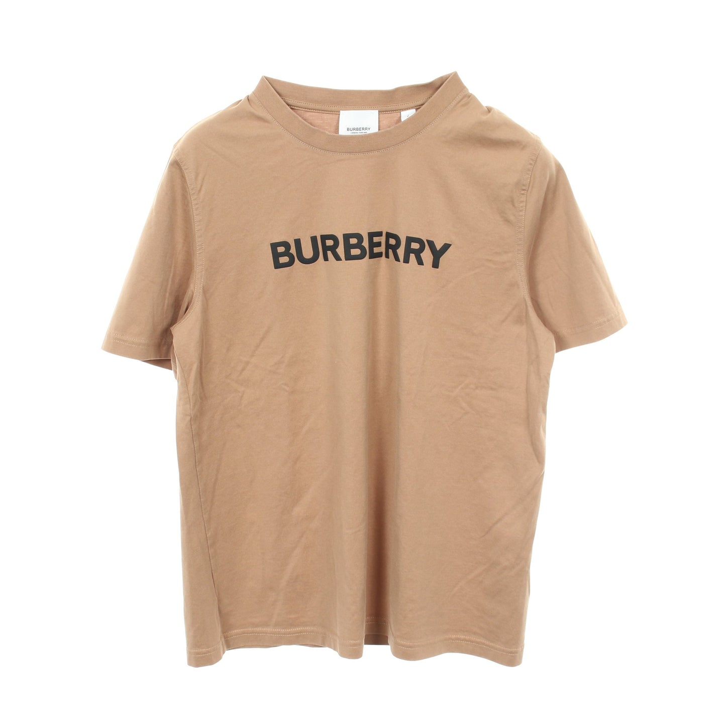 ロゴ 半袖Tシャツ コットン ベージュ バーバリー トップス BURBERRY