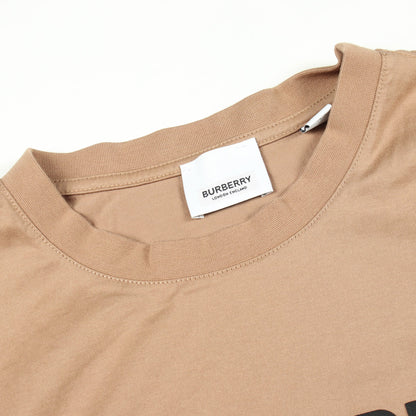 ロゴ 半袖Tシャツ コットン ベージュ バーバリー トップス BURBERRY