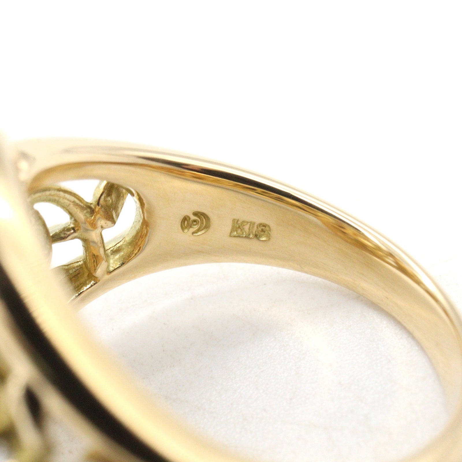 パール リング リング 指輪 K18YG パール ダイヤモンド イエローゴールド ホワイト クリア タサキ アクセサリー TASAKI