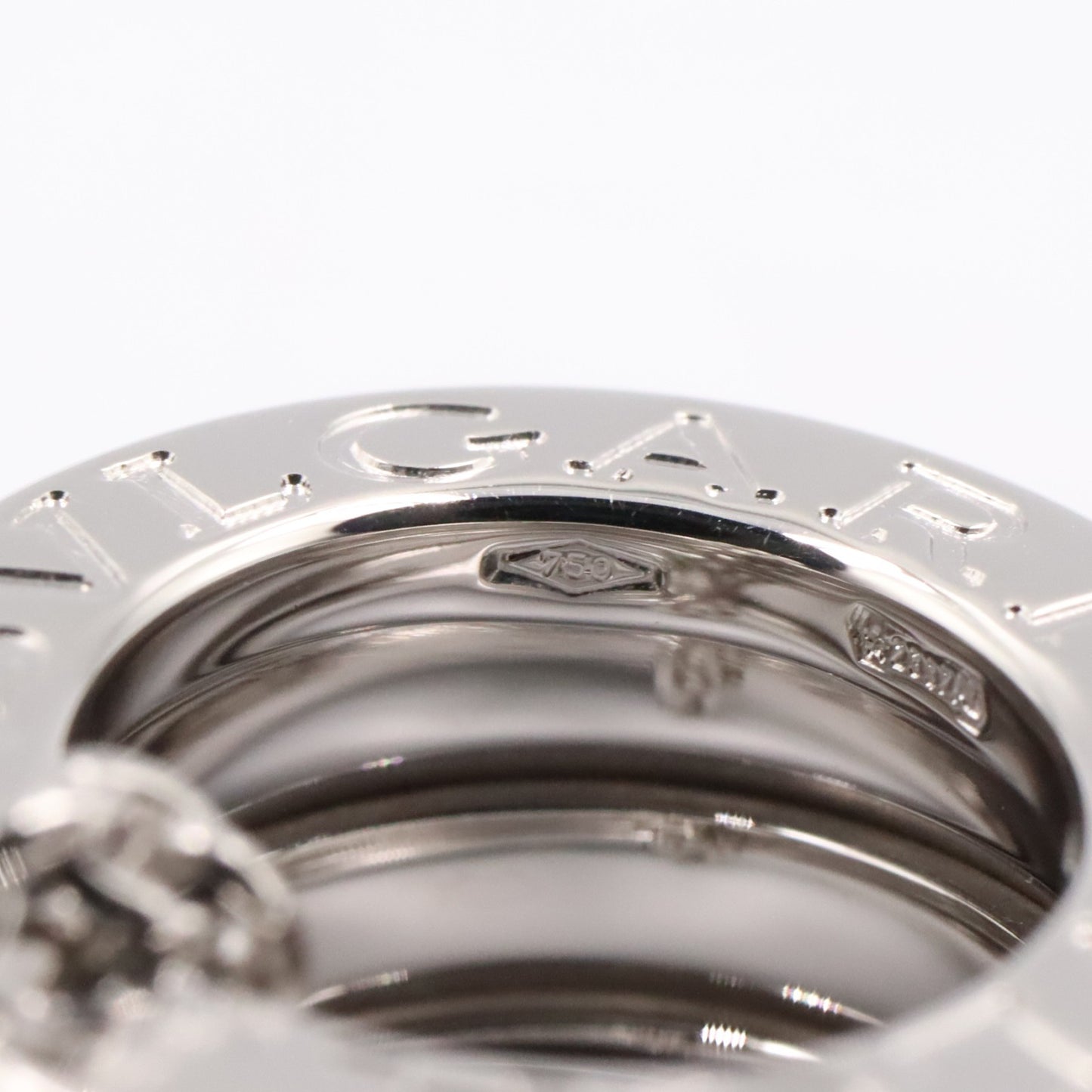b-zero1 ビーゼロワン ネックレス ネックレス K18WG ホワイトゴールド ブルガリ アクセサリー BVLGARI