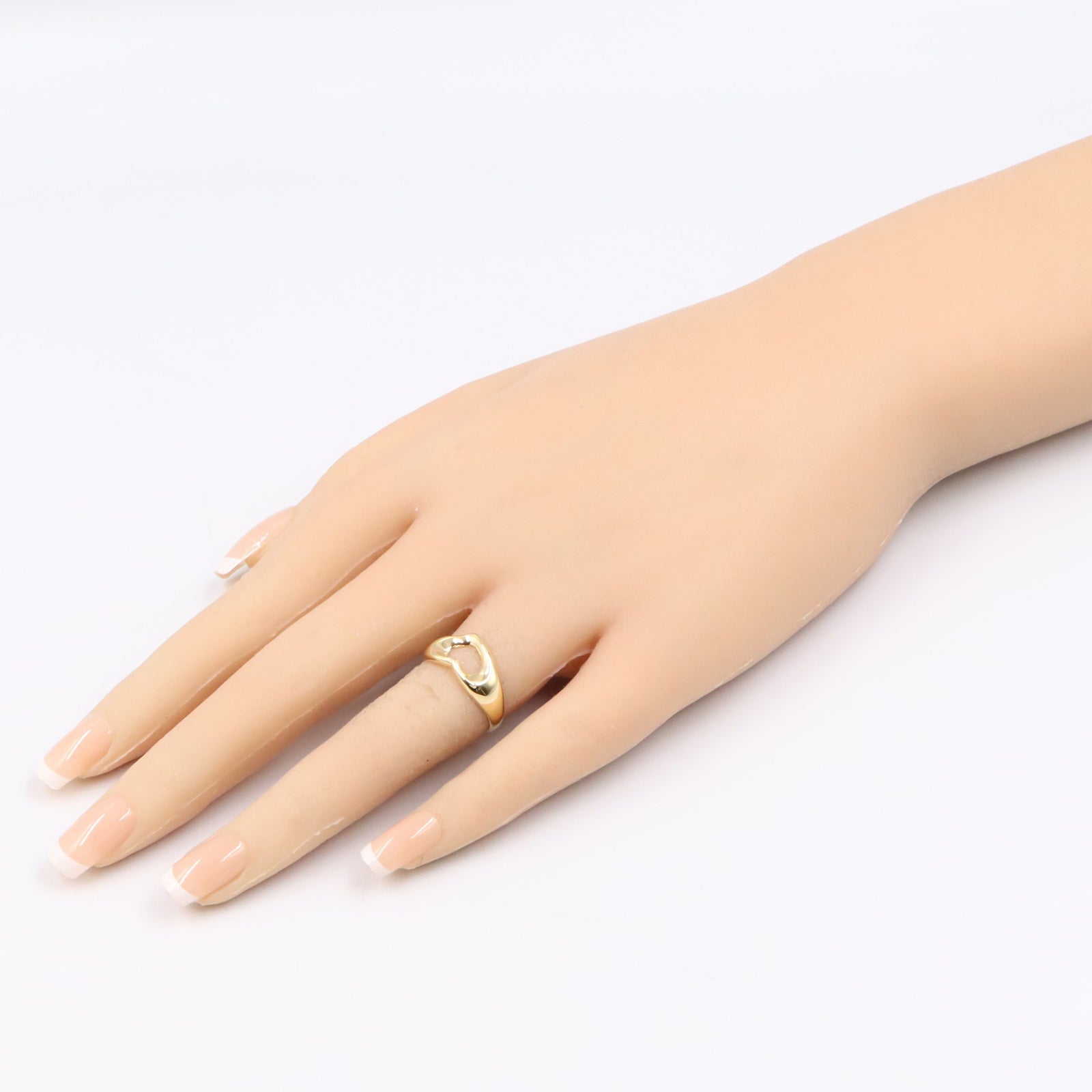 オープンハート リング リング 指輪 K18YG イエローゴールド ティファニー アクセサリー TIFFANY & Co.