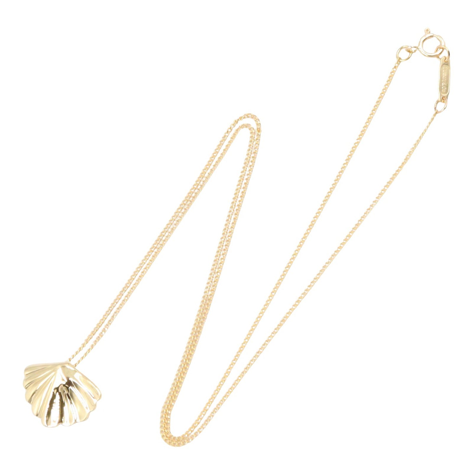 シェルネックレス ネックレス K18YG イエローゴールド ティファニー アクセサリー TIFFANY & Co.