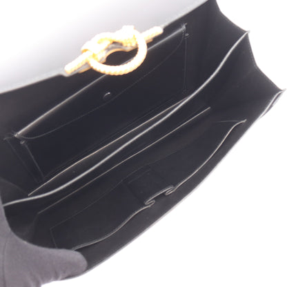 コルドリエール ハンドバッグ ボックスカーフ ブラック ゴールド金具 ○W刻印 エルメス バッグ HERMES