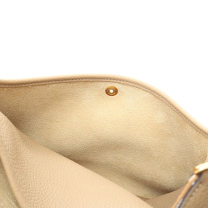 エヴリン 3 トロワ PM トレンチ ショルダーバッグ トリヨンクレマンス ベージュ ゴールド金具 Z刻印 エルメス バッグ HERMES