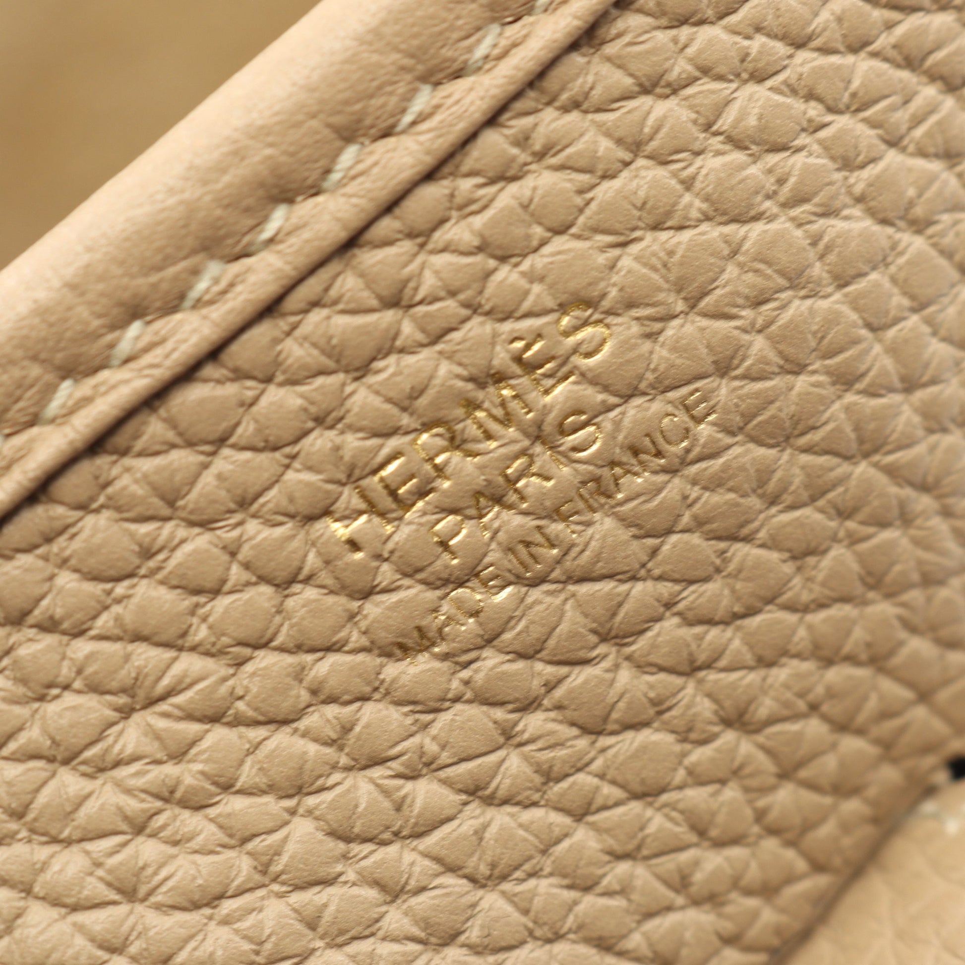 エヴリン 3 トロワ PM トレンチ ショルダーバッグ トリヨンクレマンス ベージュ ゴールド金具 Z刻印 エルメス バッグ HERMES