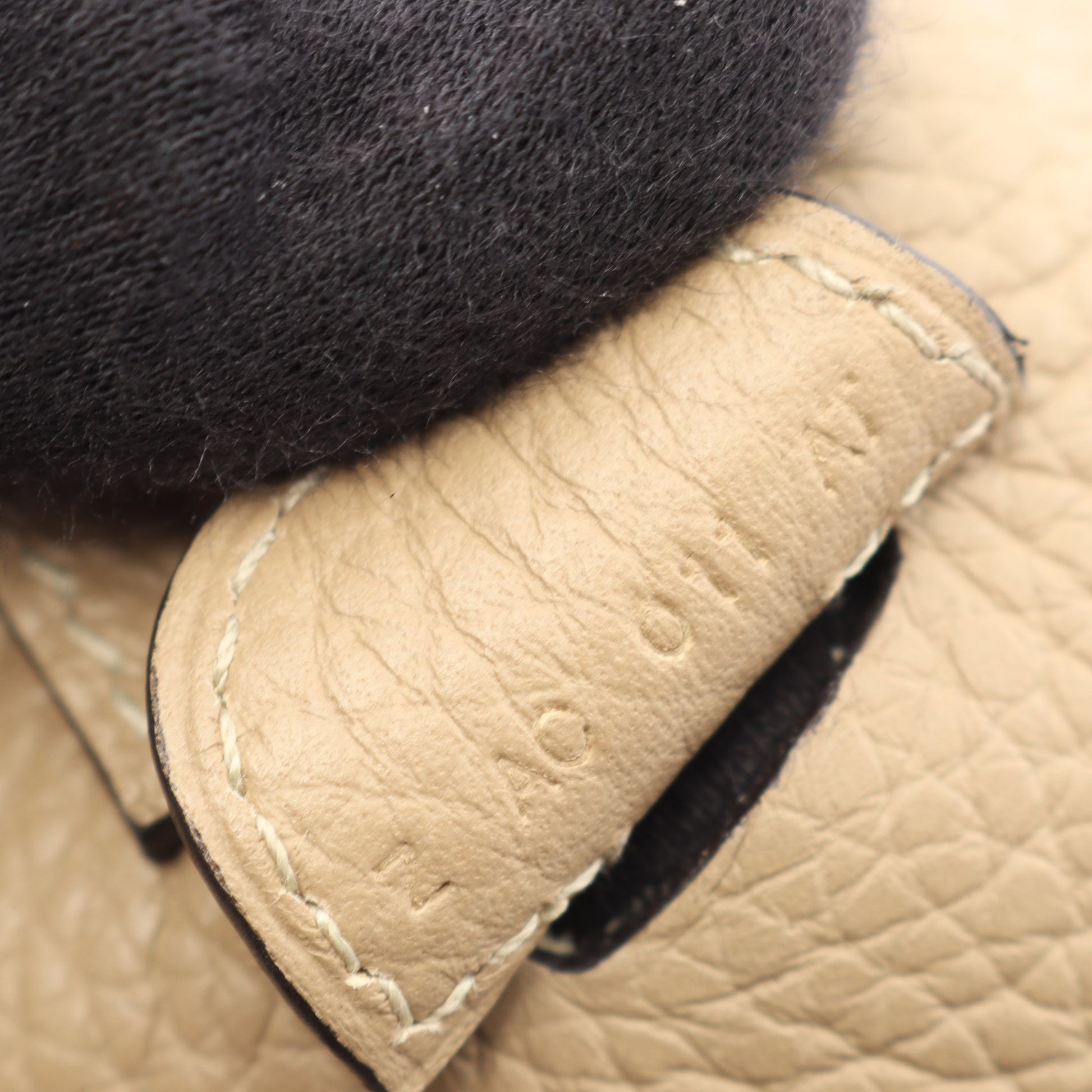 エヴリン 3 トロワ PM トレンチ ショルダーバッグ トリヨンクレマンス ベージュ ゴールド金具 Z刻印 エルメス バッグ HERMES