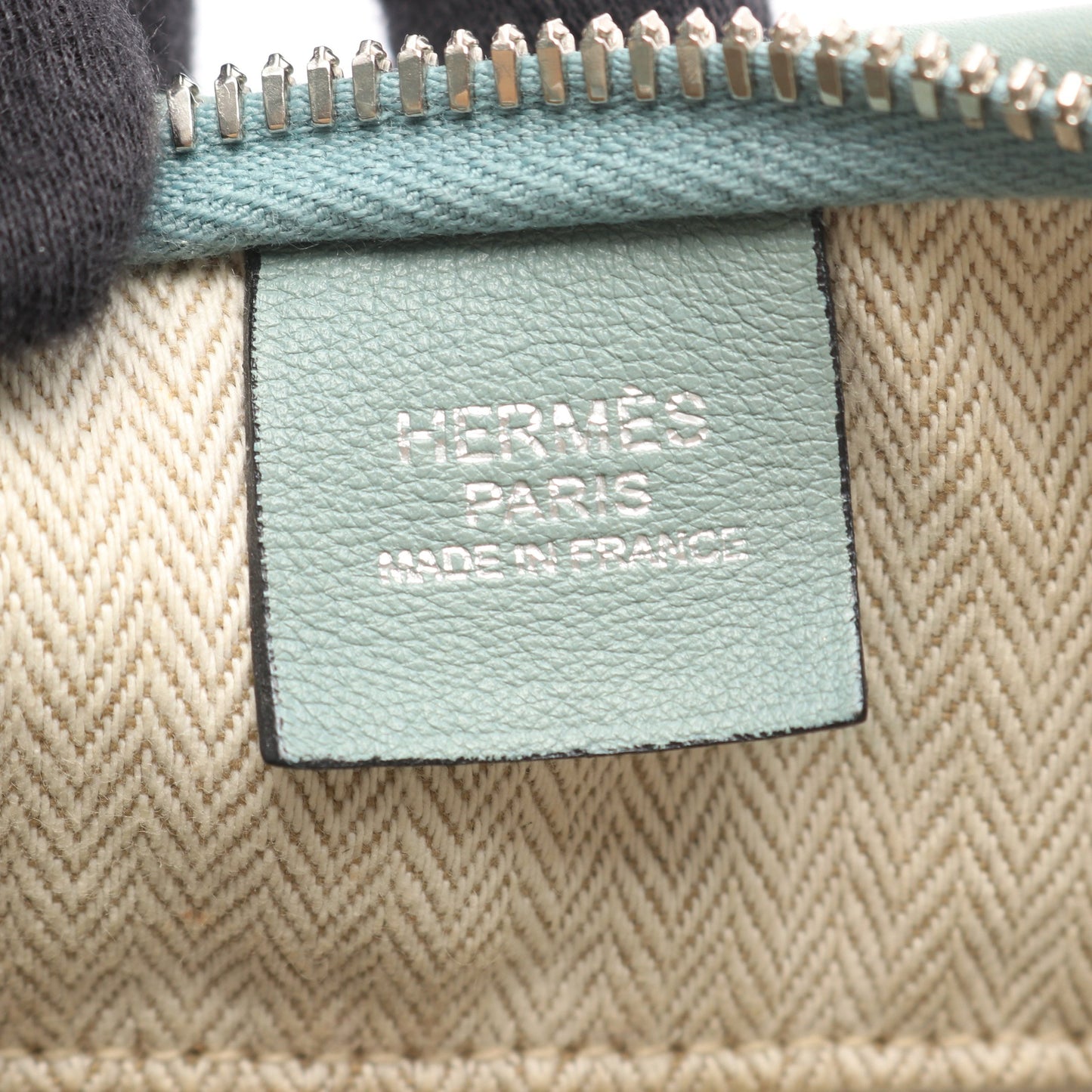 マサイカット32 アクア ショルダーバッグ ヴォースイフト ブルーグリーン シルバー金具 □P刻印 エルメス バッグ HERMES