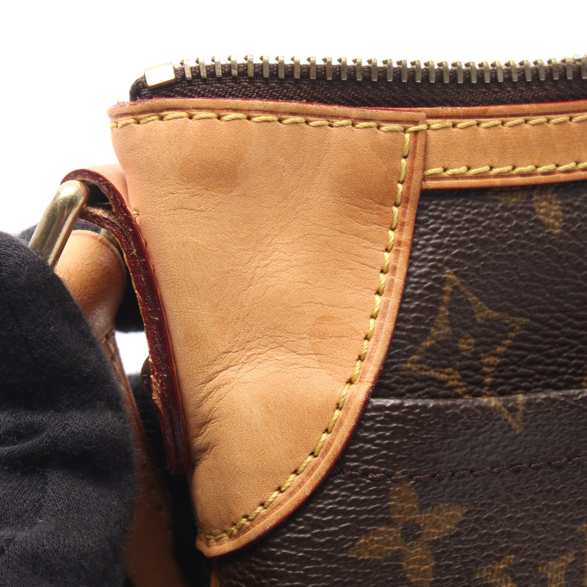 オデオンPM モノグラム ショルダーバッグ PVC レザー ブラウン ルイヴィトン バッグ LOUIS VUITTON