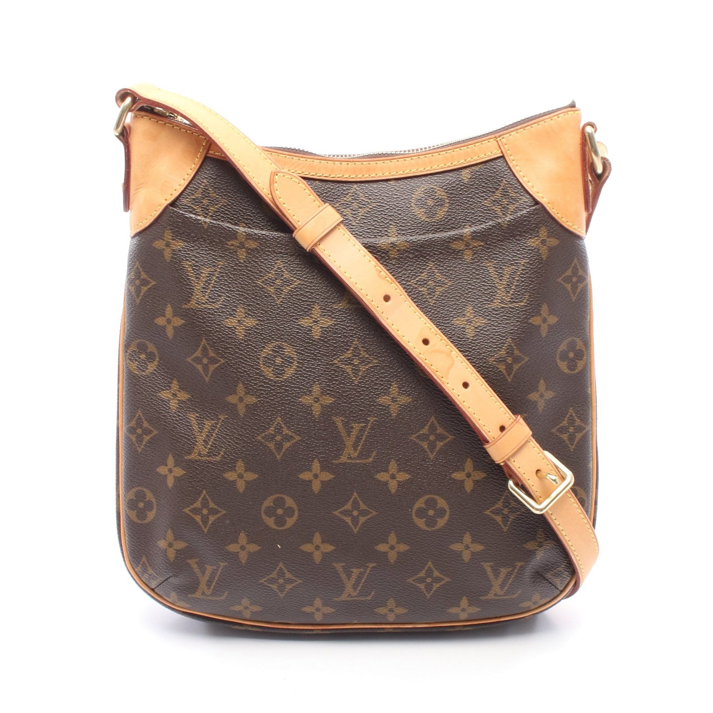 オデオンPM モノグラム ショルダーバッグ PVC レザー ブラウン ルイヴィトン バッグ LOUIS VUITTON