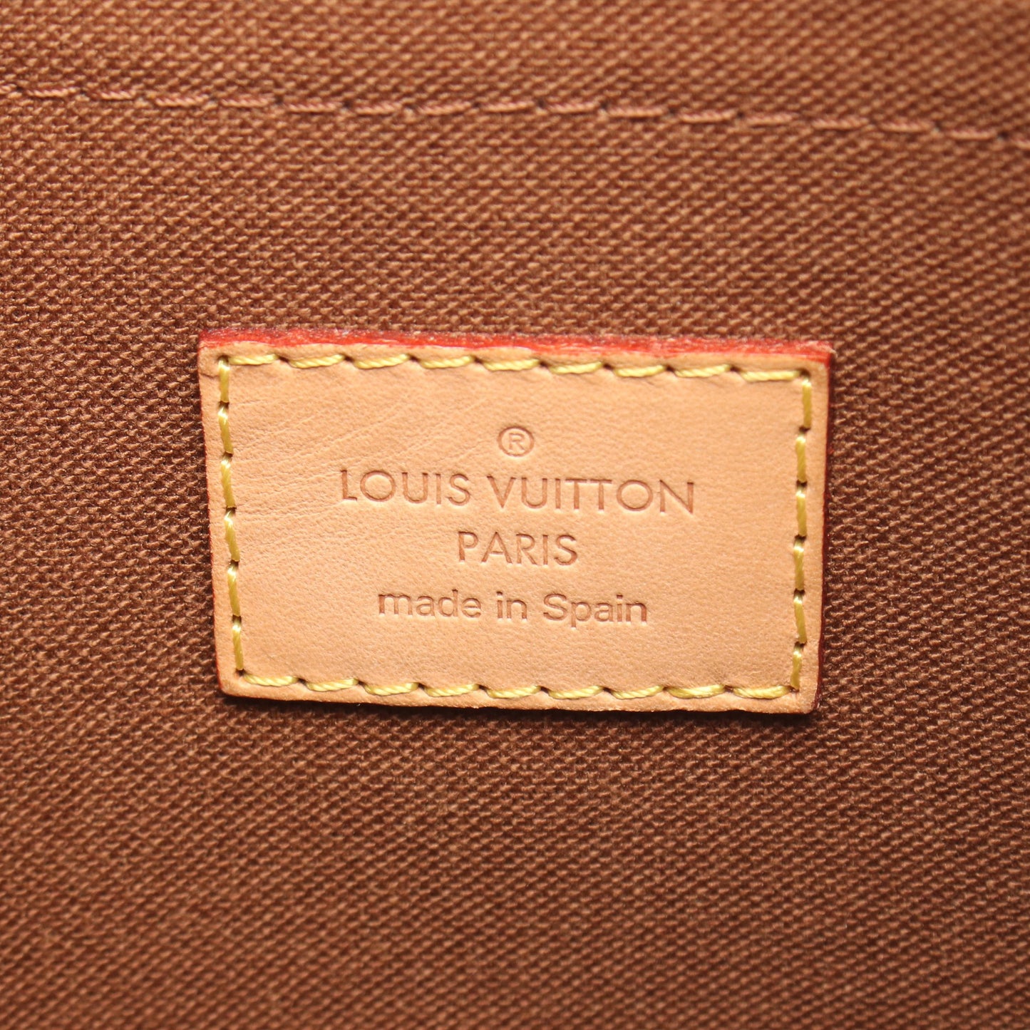 オデオンPM モノグラム ショルダーバッグ PVC レザー ブラウン ルイヴィトン バッグ LOUIS VUITTON
