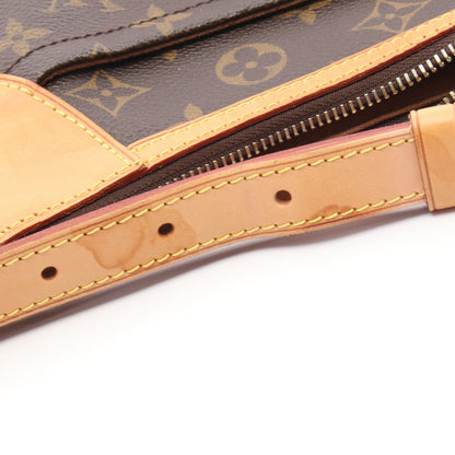 オデオンPM モノグラム ショルダーバッグ PVC レザー ブラウン ルイヴィトン バッグ LOUIS VUITTON