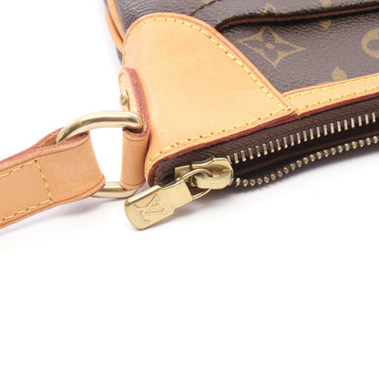 オデオンPM モノグラム ショルダーバッグ PVC レザー ブラウン ルイヴィトン バッグ LOUIS VUITTON