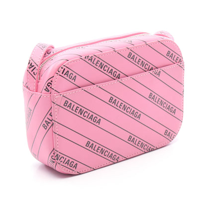 EVERYDAY エブリデイ カメラバッグ XS ショルダーバッグ レザー ピンク ブラック バレンシアガ バッグ BALENCIAGA