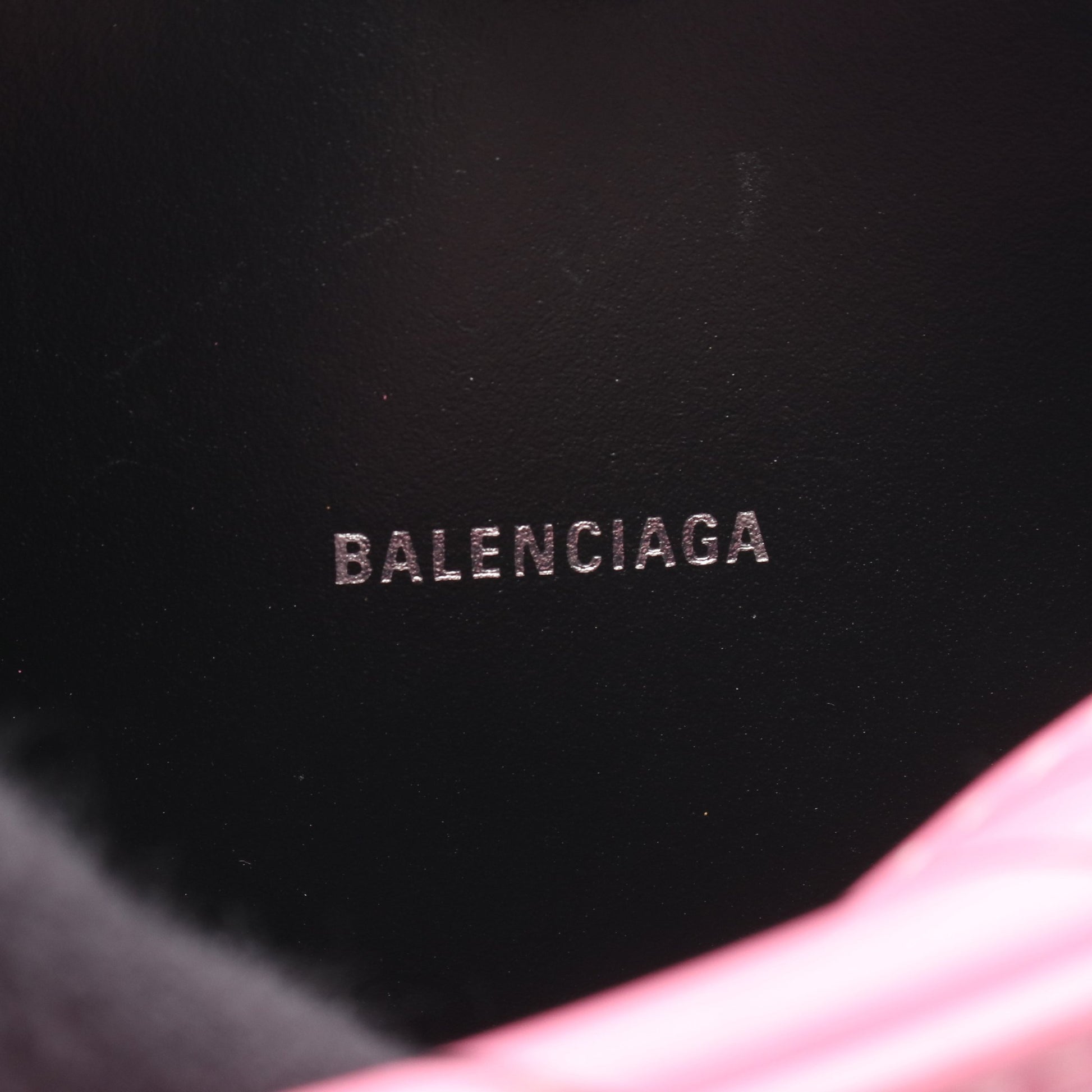 EVERYDAY エブリデイ カメラバッグ XS ショルダーバッグ レザー ピンク ブラック バレンシアガ バッグ BALENCIAGA
