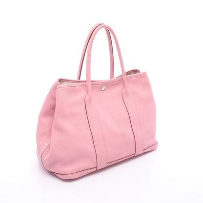 ガーデンパーティPM ハンドバッグ トートバッグ ネゴンダ ピンク シルバー金具 □N刻印 エルメス バッグ HERMES