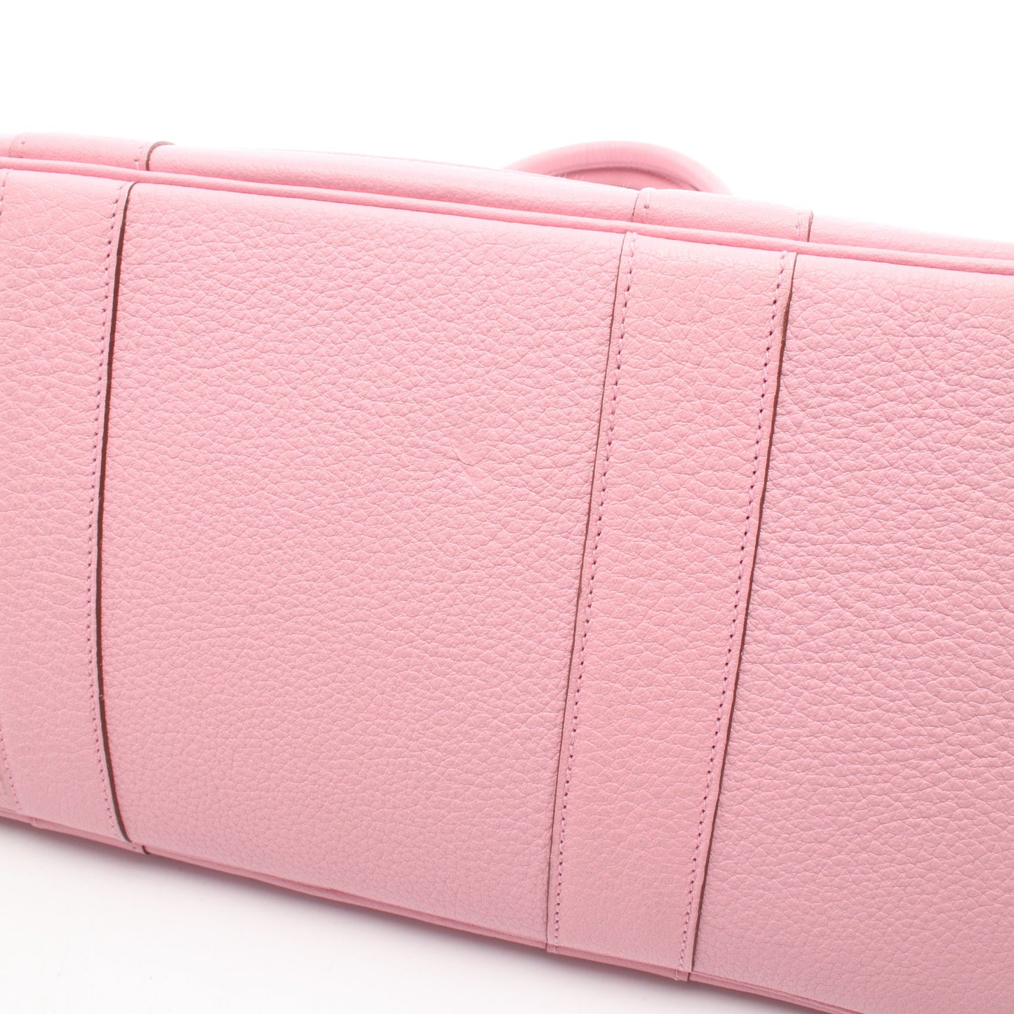 ガーデンパーティPM ハンドバッグ トートバッグ ネゴンダ ピンク シルバー金具 □N刻印 エルメス バッグ HERMES