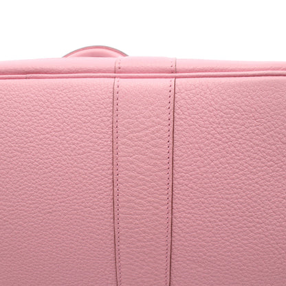 ガーデンパーティPM ハンドバッグ トートバッグ ネゴンダ ピンク シルバー金具 □N刻印 エルメス バッグ HERMES