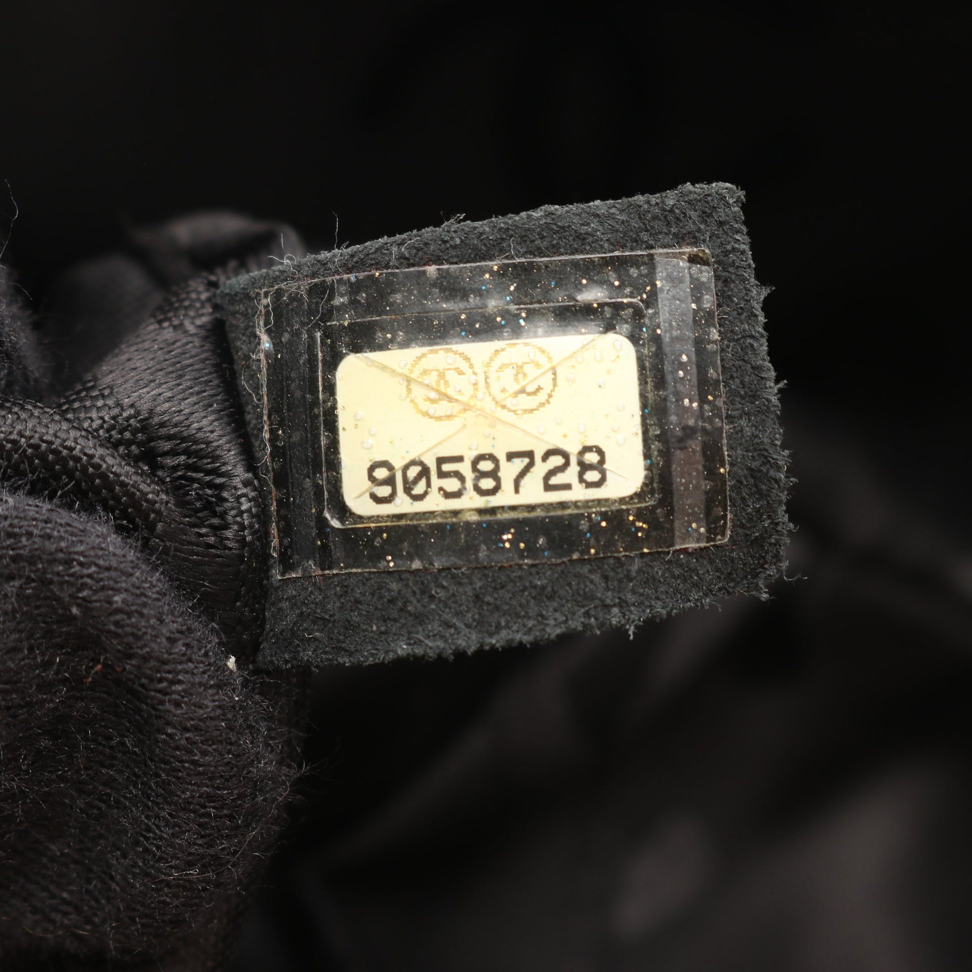 カンボンライン ボーリングバッグ ショルダーバッグ レザー ベージュ ブラック シルバー金具 シャネル バッグ CHANEL