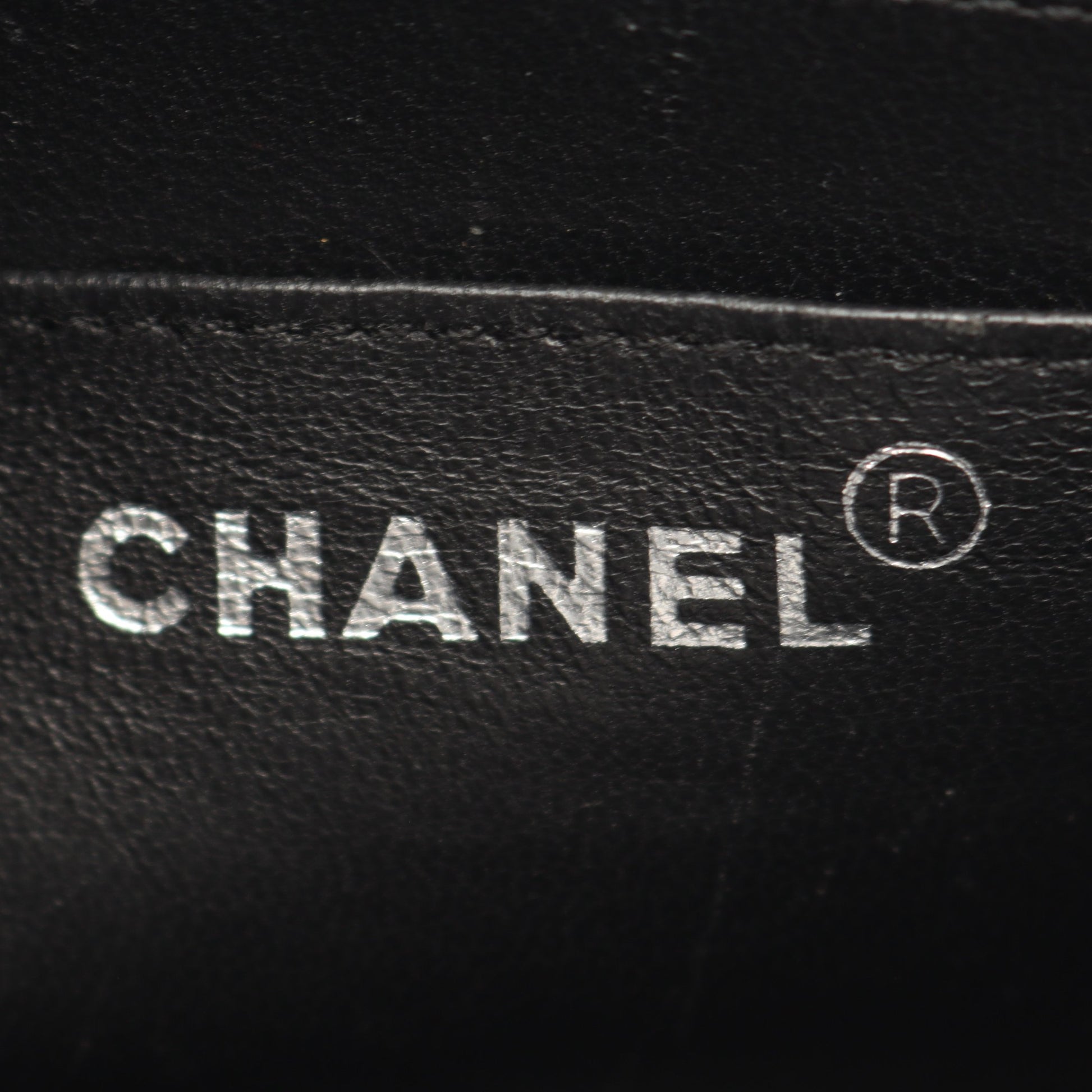マトラッセ ハンドバッグ キャビアスキン ブラック シルバー金具 シャネル バッグ CHANEL