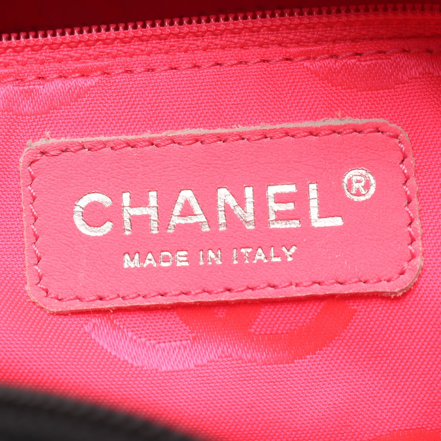 カンボンライン ボーリングバッグ ショルダーバッグ レザー エナメルレザー ブラック シルバー金具 シャネル バッグ CHANEL