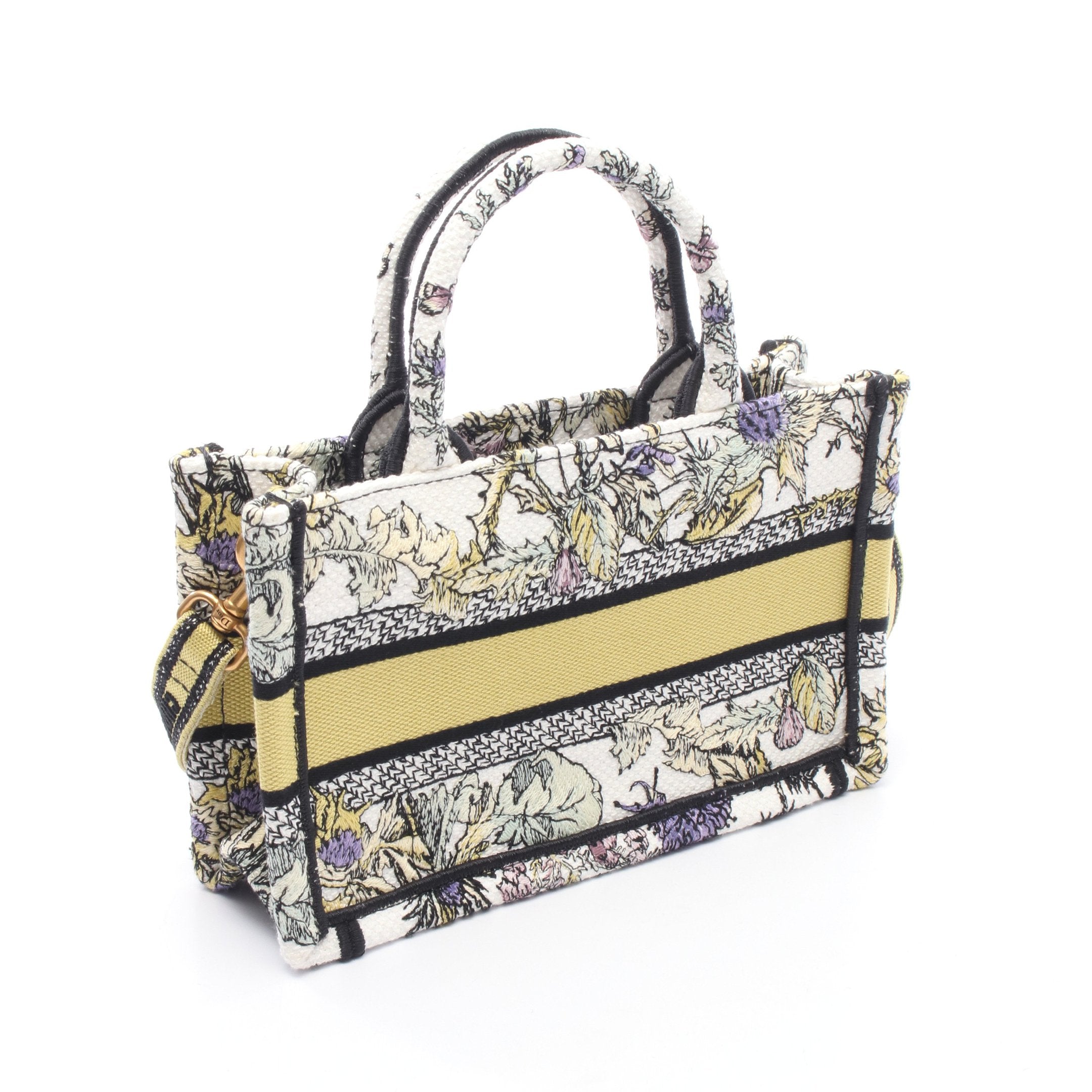 BOOK TOTE ブックトート ミニ 2WAY ハンドバッグ キャンバス ホワイト