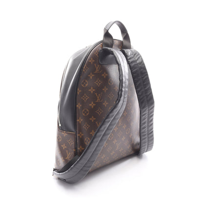 ジョッシュ NV モノグラムマカサー バックパック リュックサック PVC レザー ブラウン ブラック ルイヴィトン バッグ LOUIS VUITTON