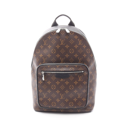 ジョッシュ NV モノグラムマカサー バックパック リュックサック PVC レザー ブラウン ブラック ルイヴィトン バッグ LOUIS VUITTON