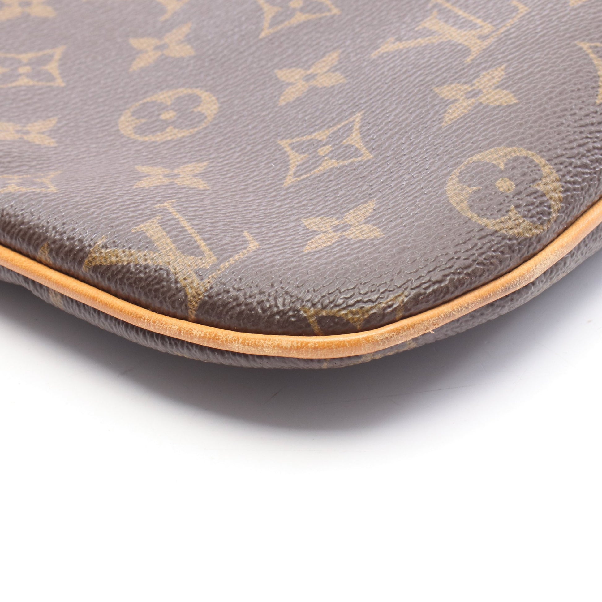 ポシェットボスフォール モノグラム ショルダーバッグ PVC レザー ブラウン ルイヴィトン バッグ LOUIS VUITTON