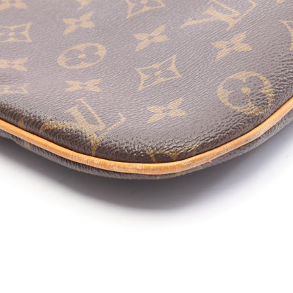 ポシェットボスフォール モノグラム ショルダーバッグ PVC レザー ブラウン ルイヴィトン バッグ LOUIS VUITTON