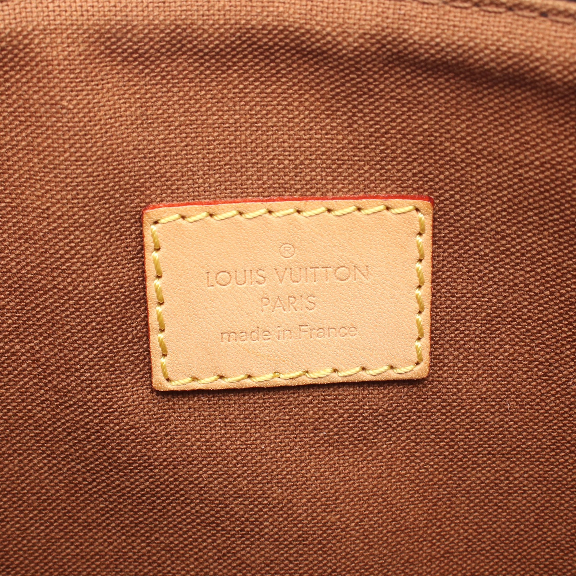 ポシェットボスフォール モノグラム ショルダーバッグ PVC レザー ブラウン ルイヴィトン バッグ LOUIS VUITTON