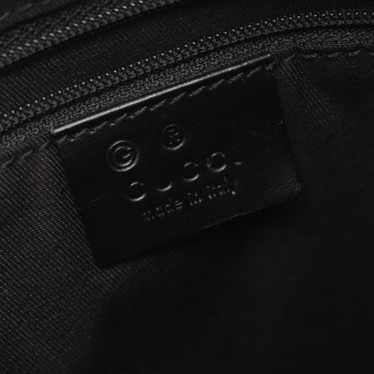 GG柄 ショルダーバッグ キャンバス レザー ブラック グッチ バッグ GUCCI