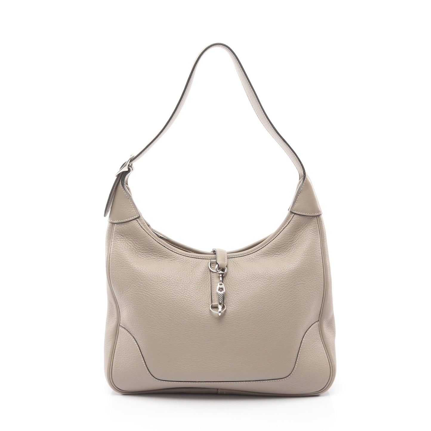 トリム31 ショルダーバッグ トリヨンクレマンス グレーベージュ シルバー金具 □C刻印 エルメス バッグ HERMES