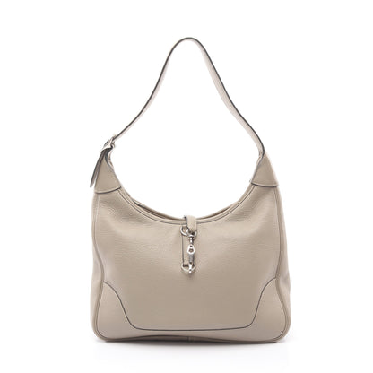 トリム31 ショルダーバッグ トリヨンクレマンス グレーベージュ シルバー金具 □C刻印 エルメス バッグ HERMES
