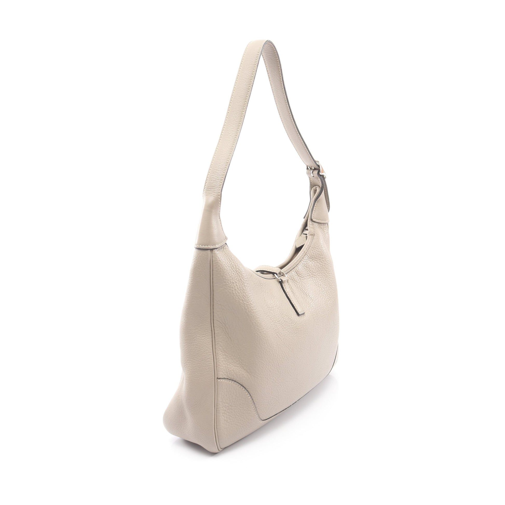 トリム31 ショルダーバッグ トリヨンクレマンス グレーベージュ シルバー金具 □C刻印 エルメス バッグ HERMES