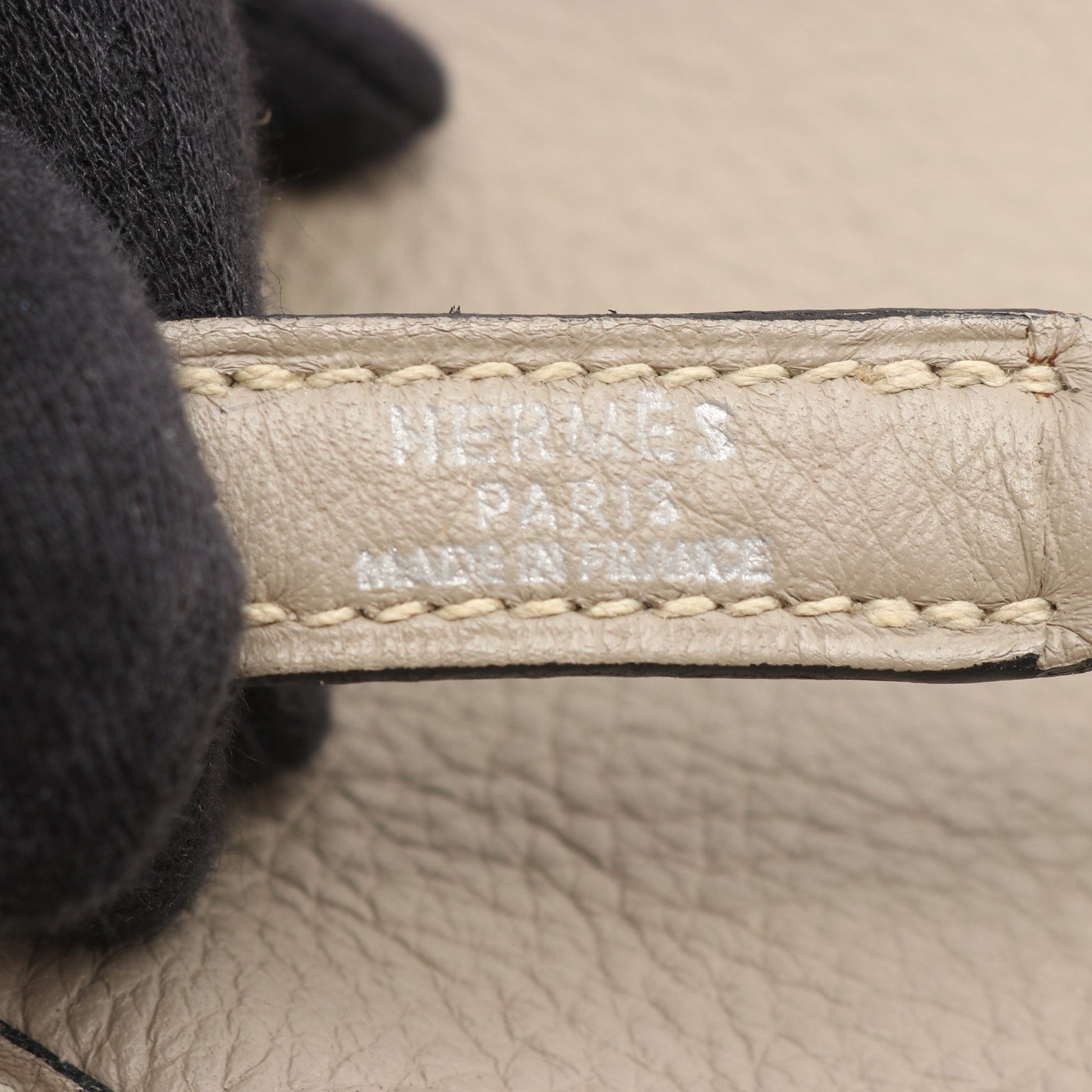 トリム31 ショルダーバッグ トリヨンクレマンス グレーベージュ シルバー金具 □C刻印 エルメス バッグ HERMES