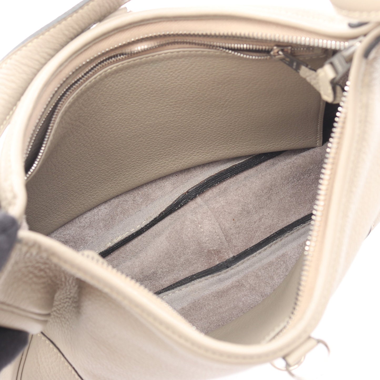 トリム31 ショルダーバッグ トリヨンクレマンス グレーベージュ シルバー金具 □C刻印 エルメス バッグ HERMES